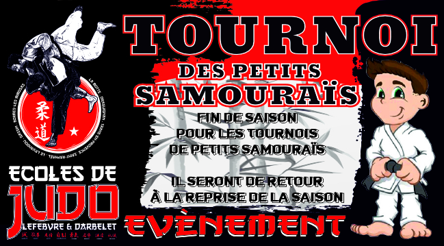 Rétrospective des Tournois des Petits Samouraïs 2025 / 2026