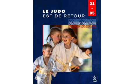 On y est, retour du Judo en dojo