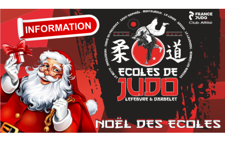 Noël des Ecoles de Judo