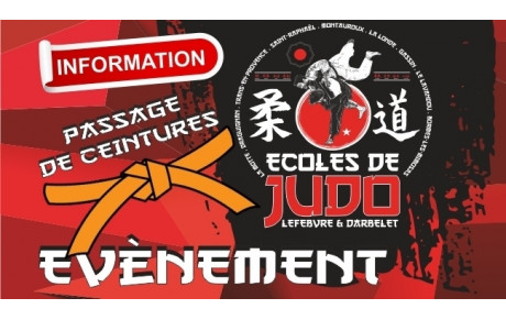 Promotion nouvelles ceintures avant date